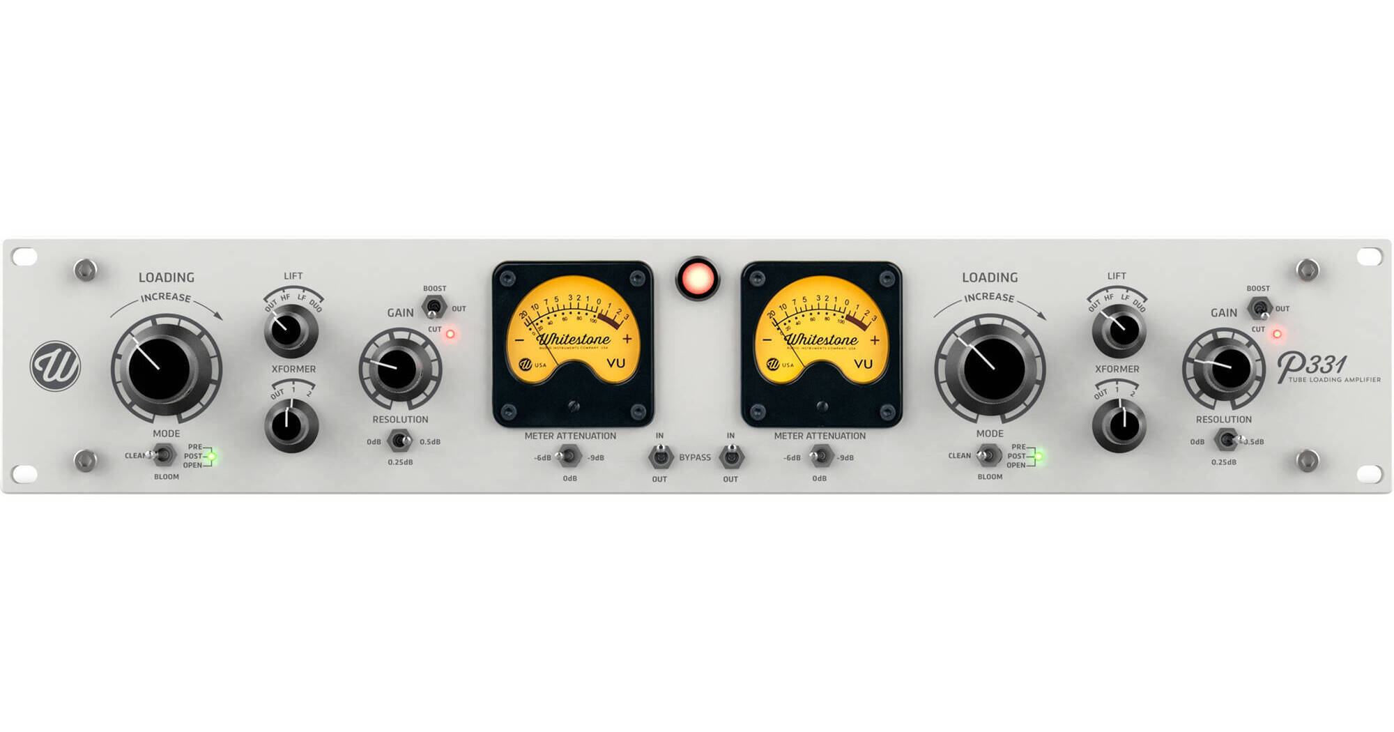 Whitestone Audio Instruments P331 Tube Loading WAI-P331-WH B&H