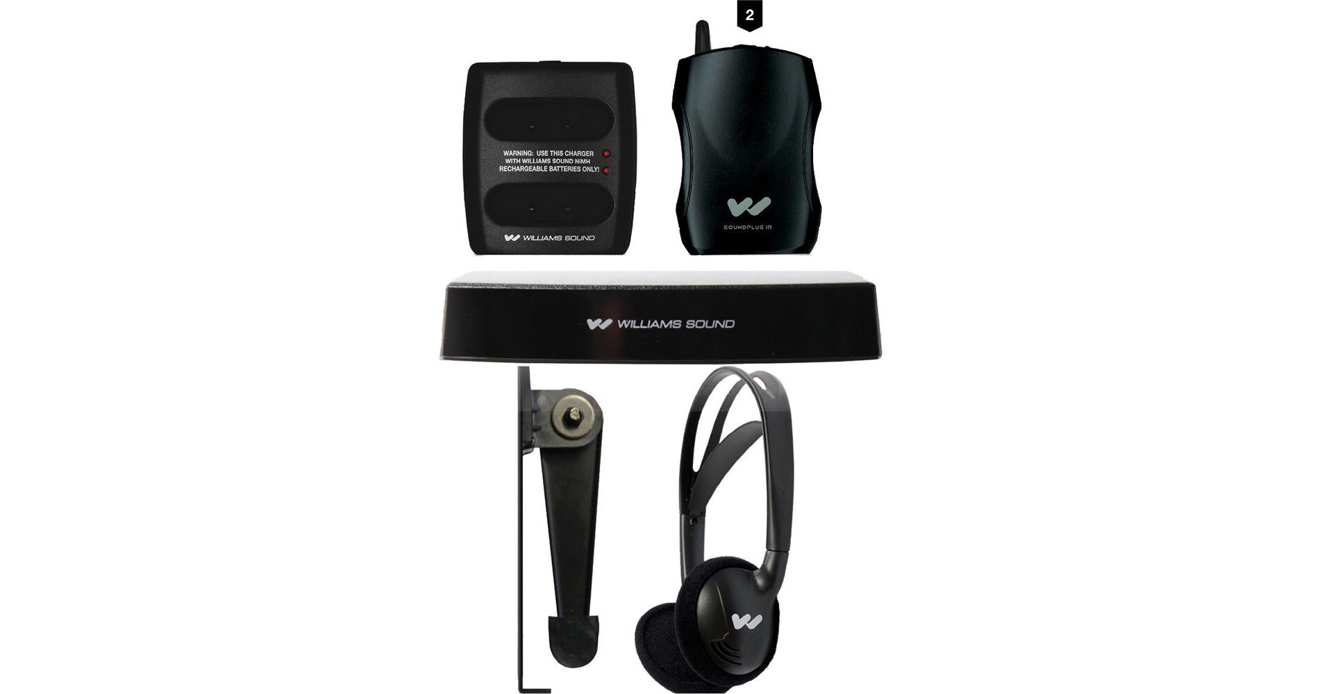 Williams Sound IR SY2 Small Area Infrared System 2 Kit IR SY2