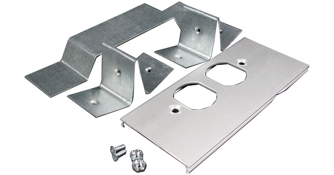 Wiremold Products Offset Duplex Receptacle Cover AL3346DOUS B&H
