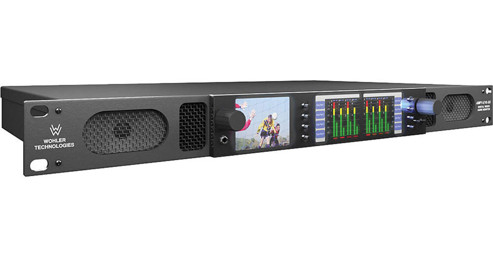 Wohler AMP1-E16-3G Audio and Video 16-Channel Audio AMP1-E16-3G