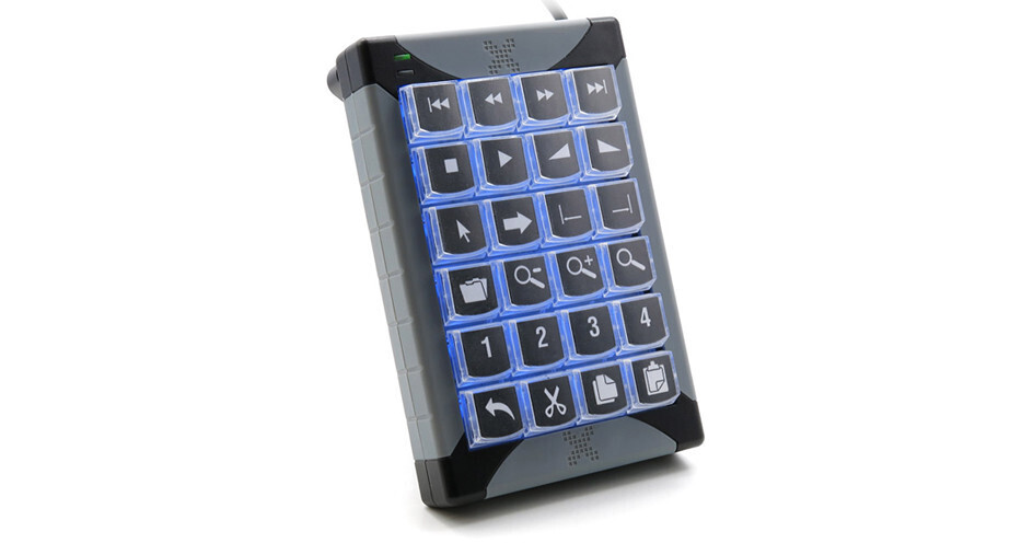 X-keys XK-24 Key Virtual COM Keypad XK-299-VCM-R B&H Photo Video