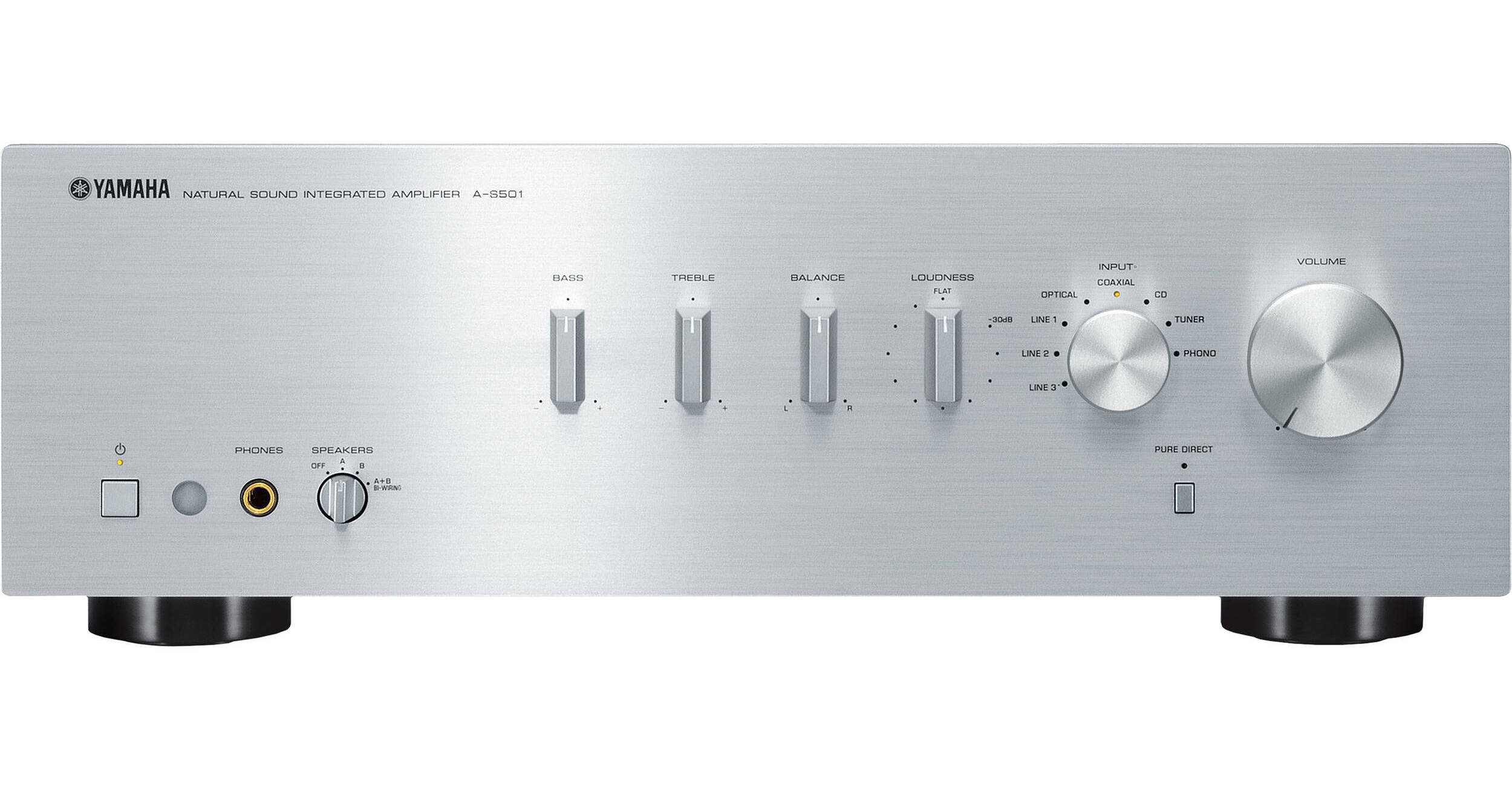 thumbnail image 2 of Yamaha A-S301 Integrated Amplifier – 60 Watts Per Channel – New 2 of 6