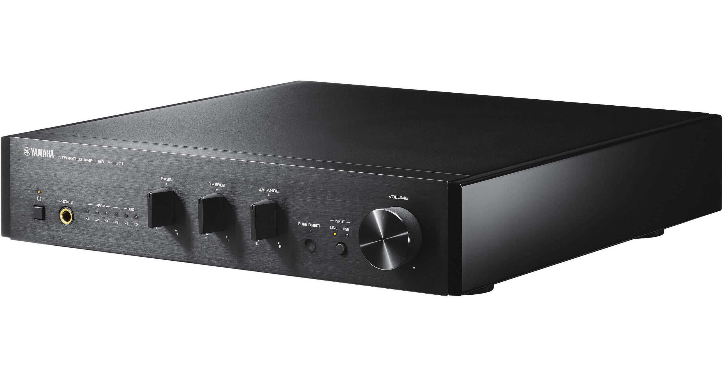 Yamaha A-U671 Integrated Amplifier A-U671BL B&H Photo Video