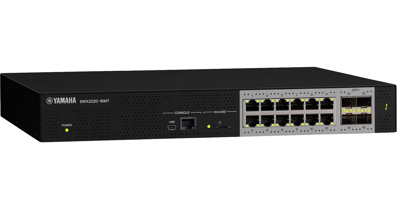 Yamaha SWX2320-16MT L2 Intelligent Switch with 16 SWX232016MT