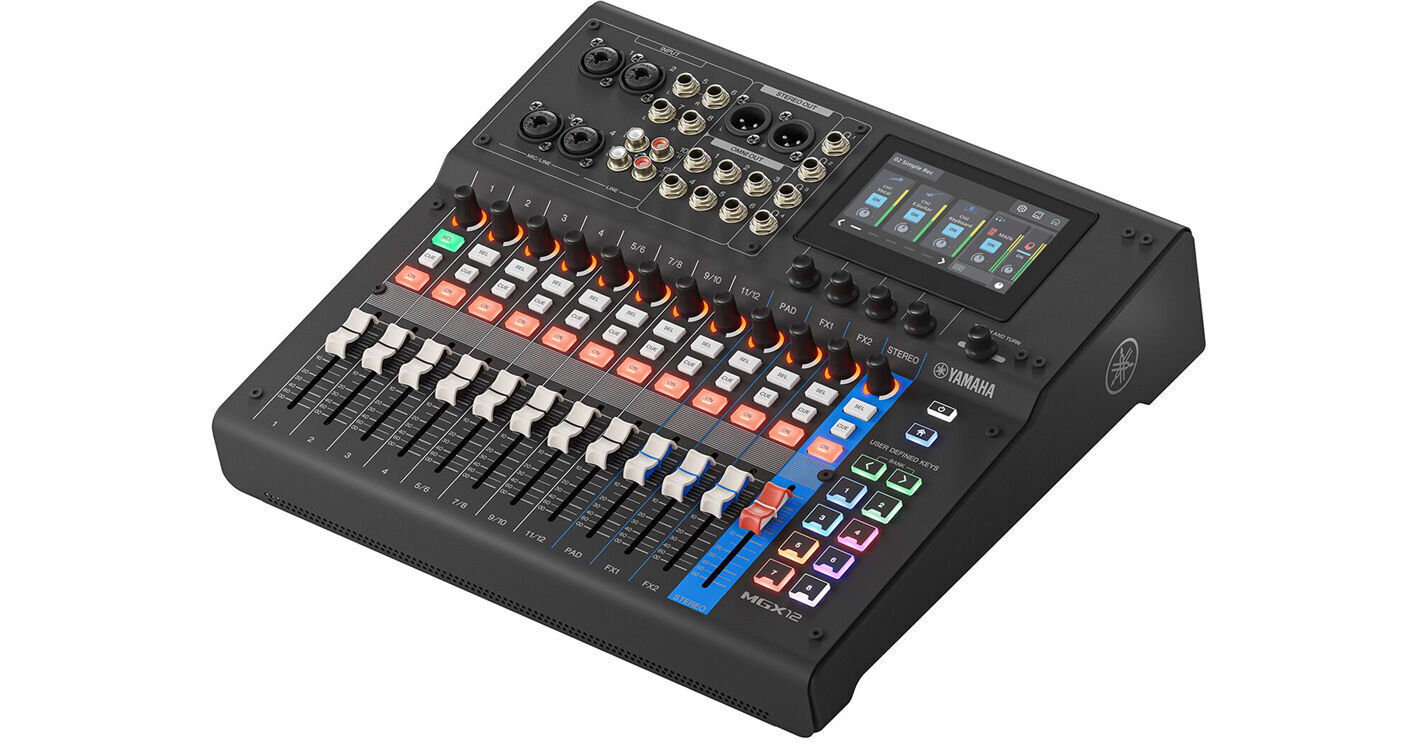 Yamaha MGX12 18-Channel Digital Mixing Console with Audio MGX12