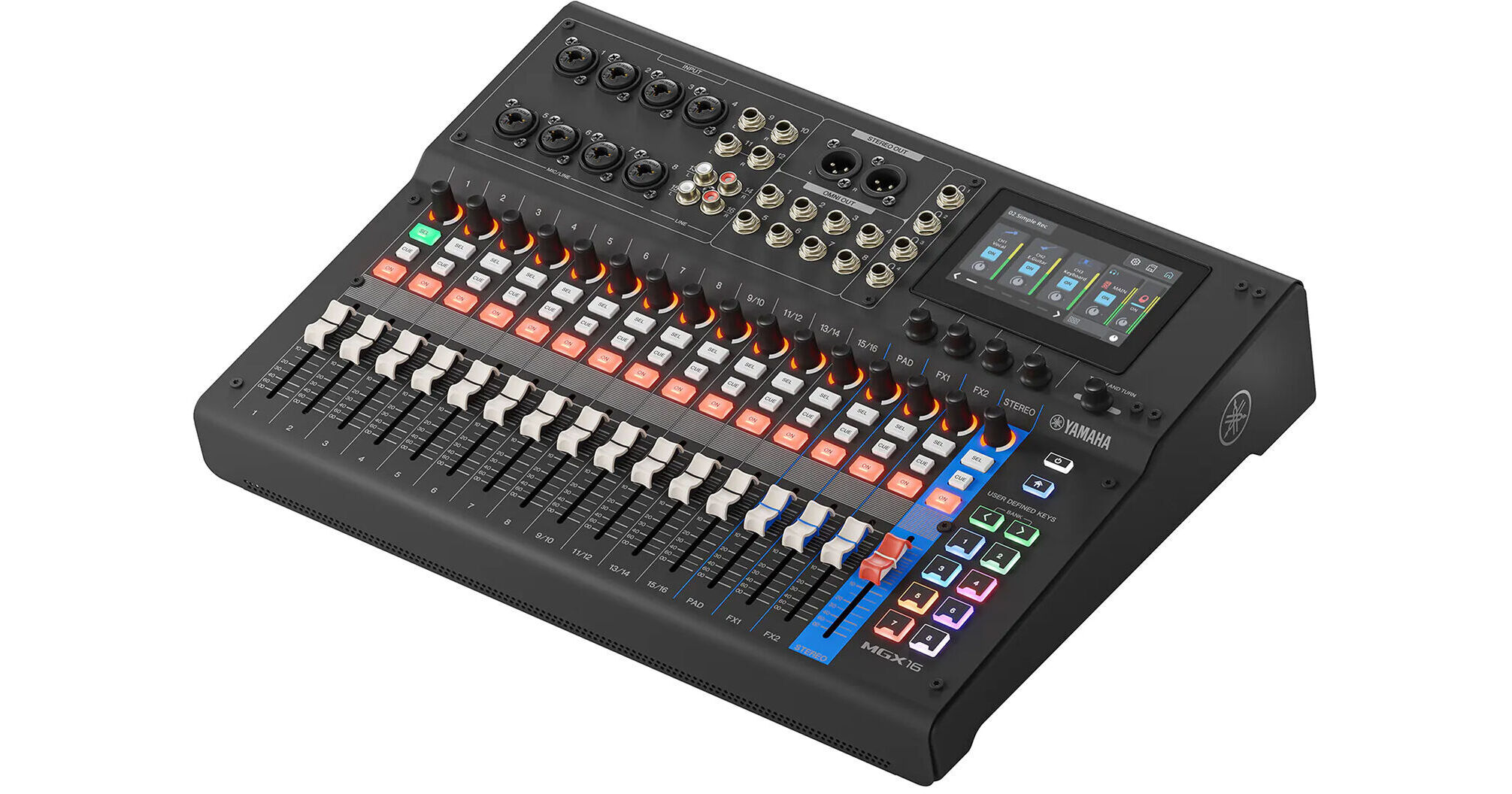 Yamaha MGX16 22-Channel Digital Mixing Console with Audio MGX16