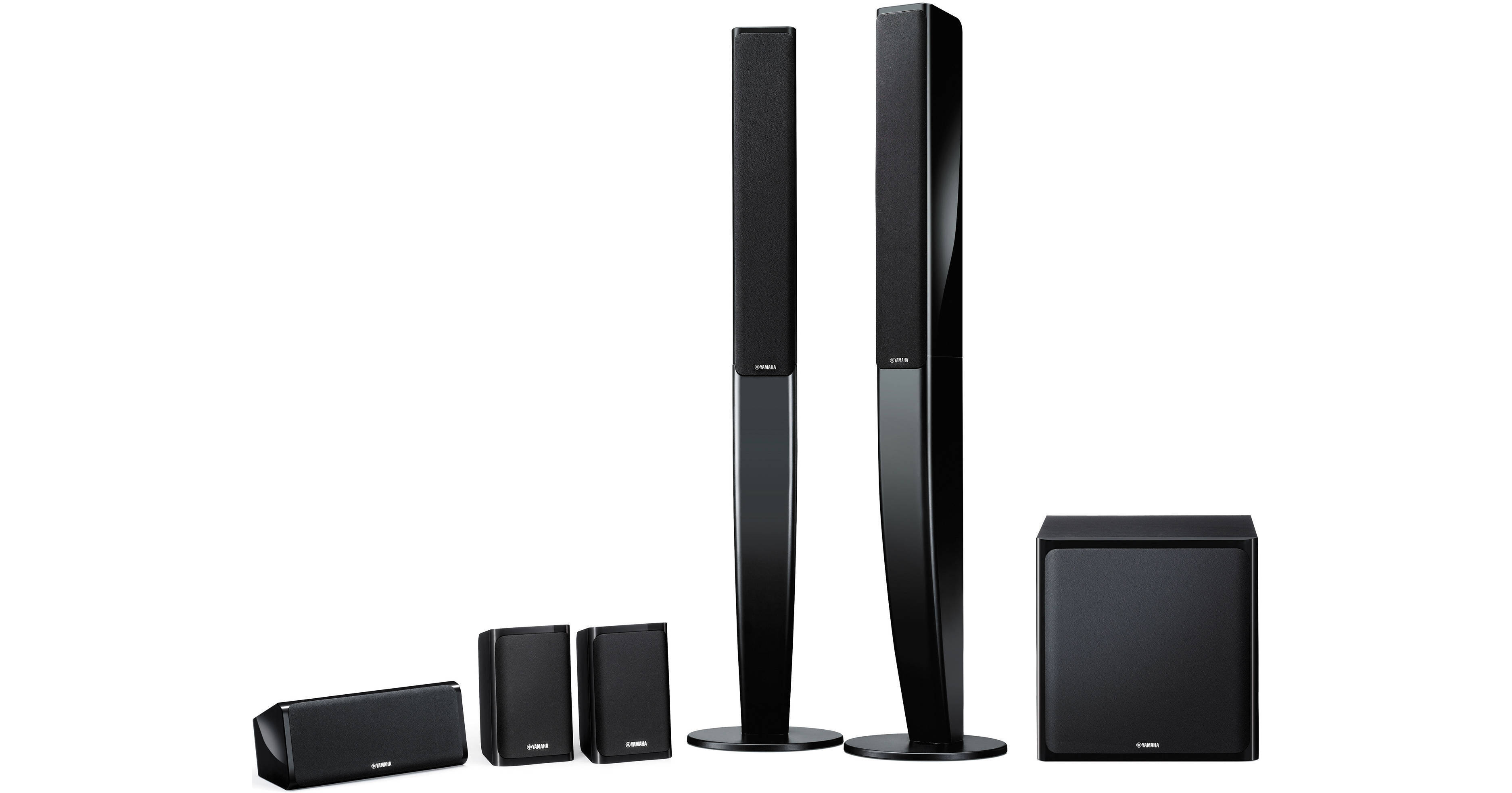 Yamaha NS-PA40 5.1-Channel Speaker System (Black) NS-PA40BL B&H