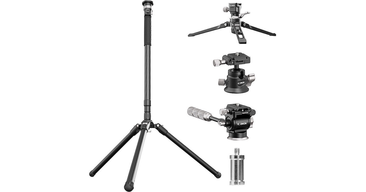 YC Onion Tako Nano Professional Carbon Fiber Monopod Kit