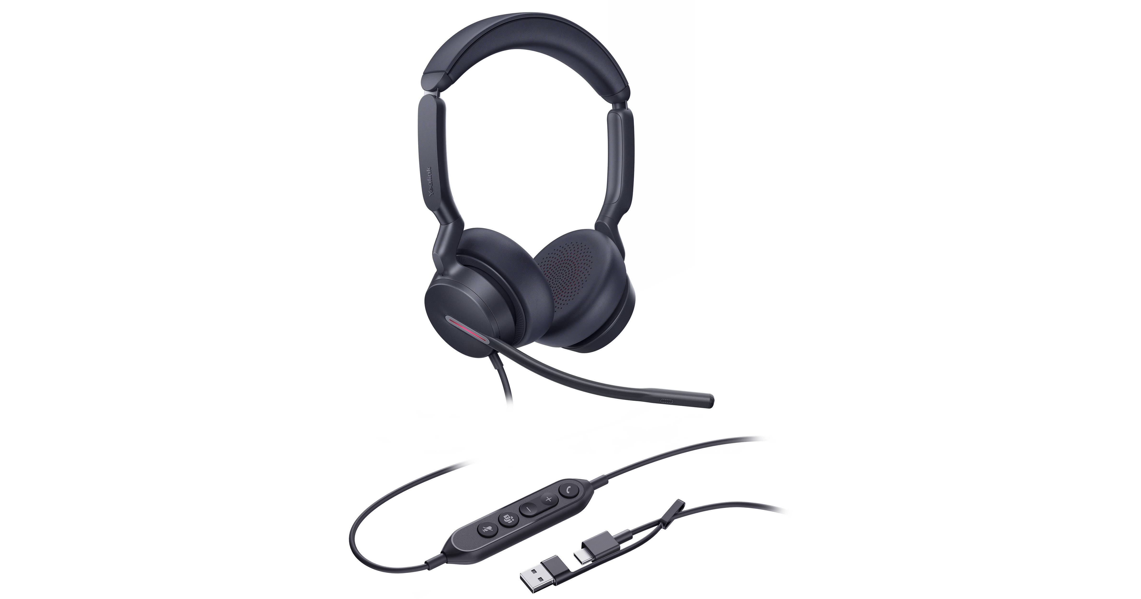 Yealink UH46 Stereo USBC/A Headset for Microsoft Teams 1308182