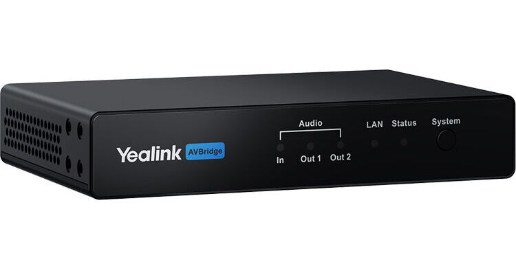 Yealink AVBridge Compact DSP Audio/AV Extender for AV ONE