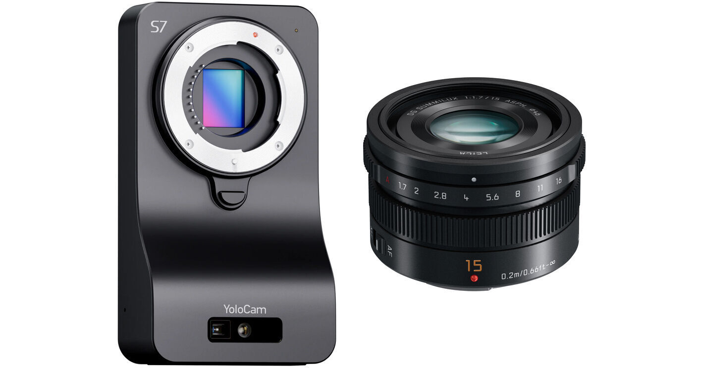 YoloLiv YoloCam S7 Live Streaming Camera + Leica 15mm f/1.7 Lens