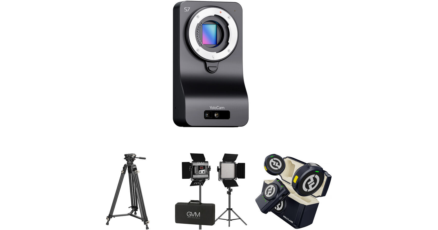 YoloLiv YoloCam S7 とレンズと三脚セット 配信用 yololiv_yolocam_s7_live_stream