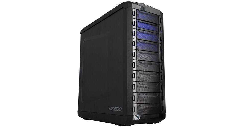 ZALMAN USA MS800 ATX Mid Tower PC Case (Black) MS800 B&H Photo