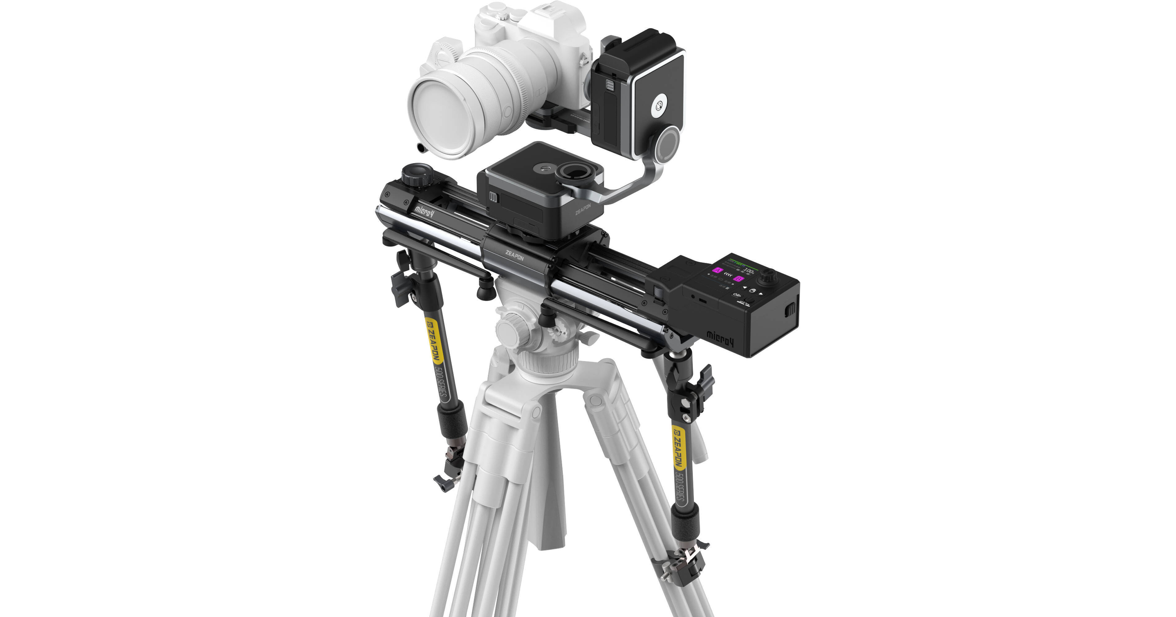Zeapon Micro4 E500 Double Distance Slider with Motor and TZ-16