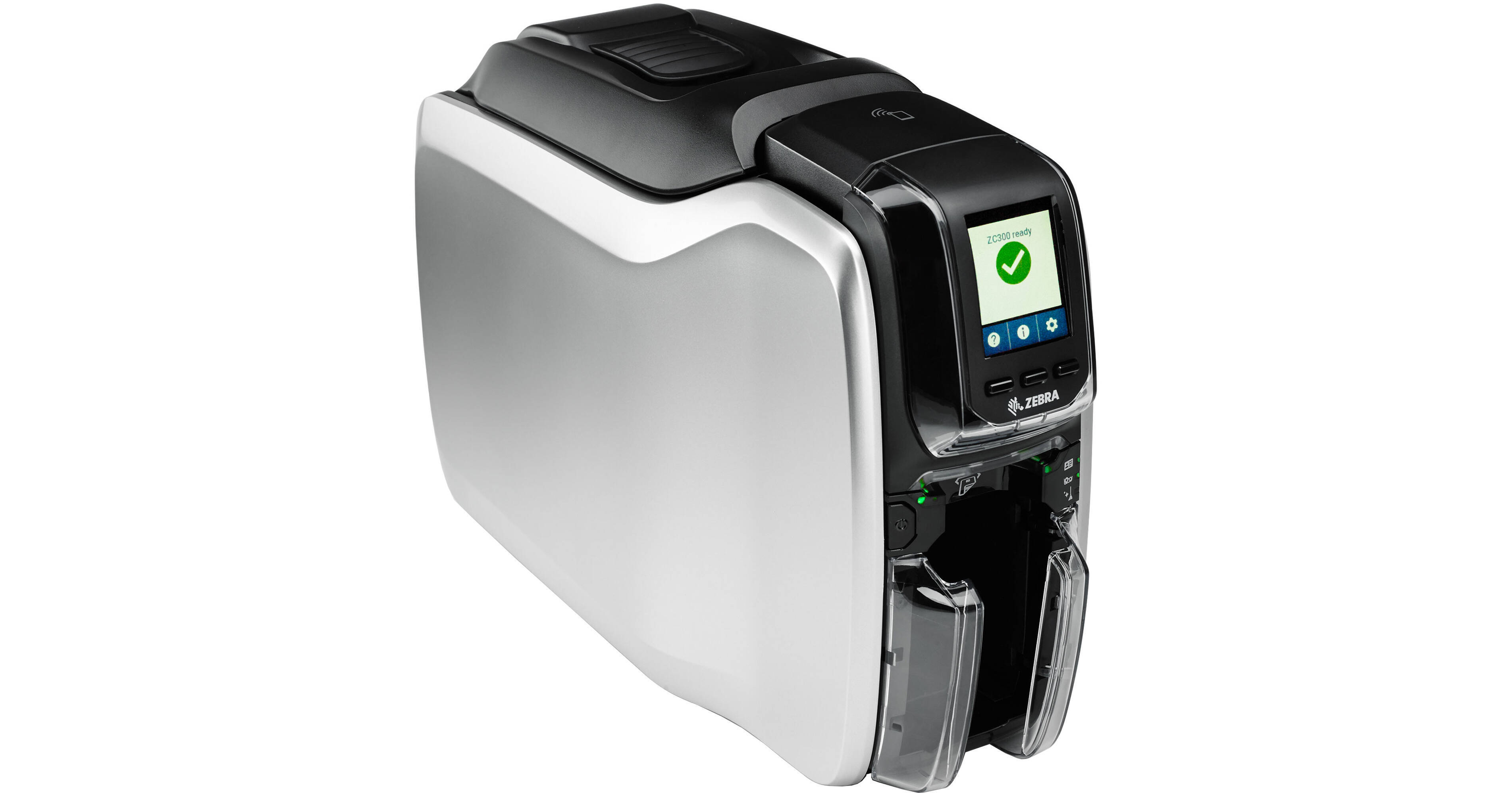 Zebra ZC300 Dual-Sided Card Printer ZC32-0M0C000US00 B&H Photo