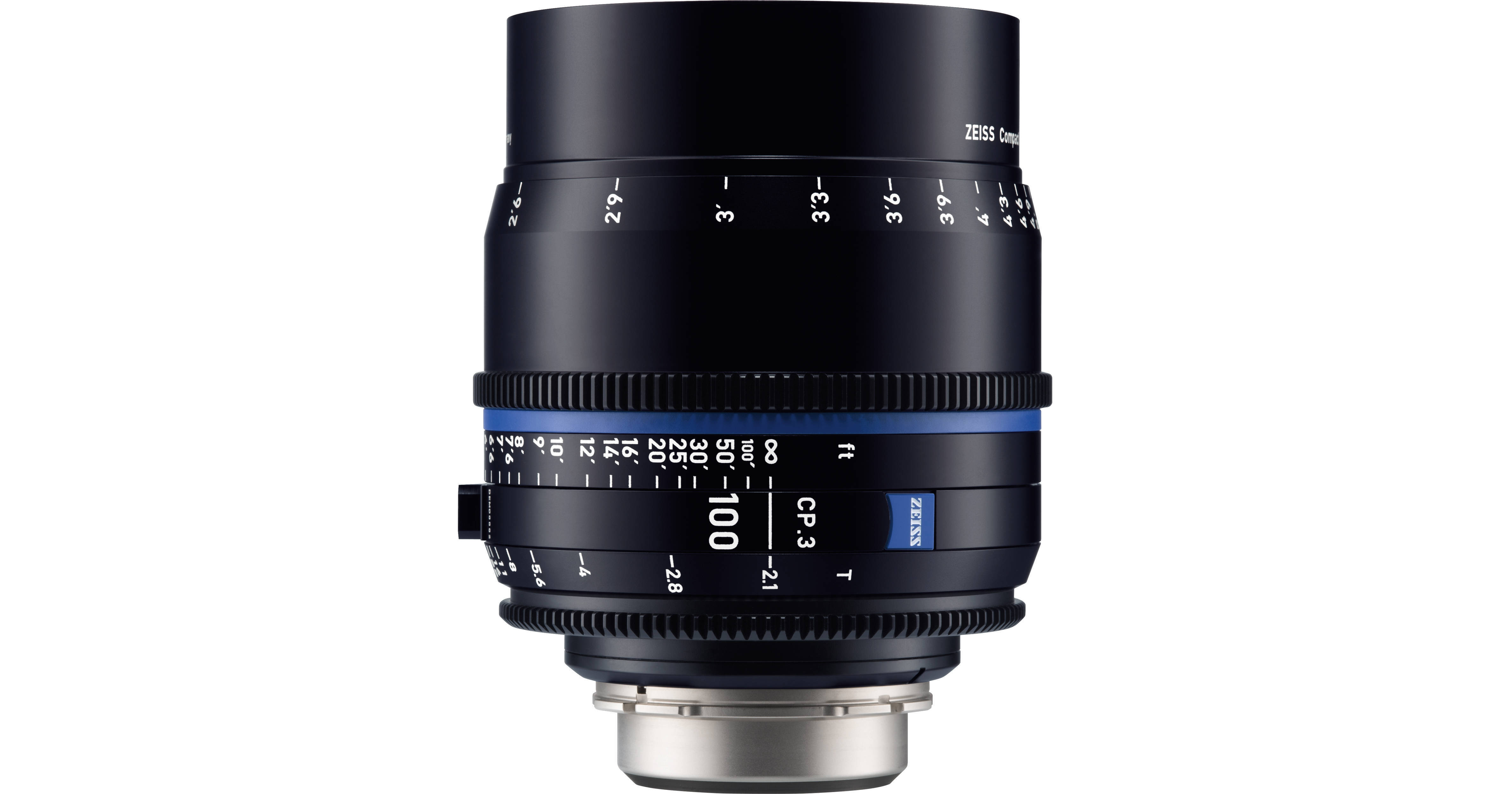 ZEISS CP.3 100mm T2.1 Compact Prime Lens 2185-162 B&H Photo Video