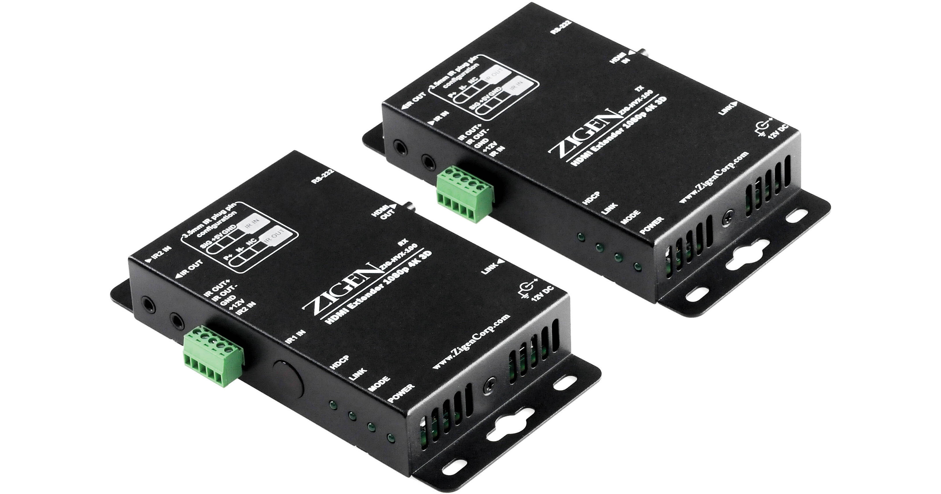 Zigen ZIG-HVX-100 HDbaseT HDMI Extender Kit ZIG-HVX-100 B&H Zigen ZIG-HVX-100 HDbaseT HDMI Extender Kit ZIG-HVX-100 B&H