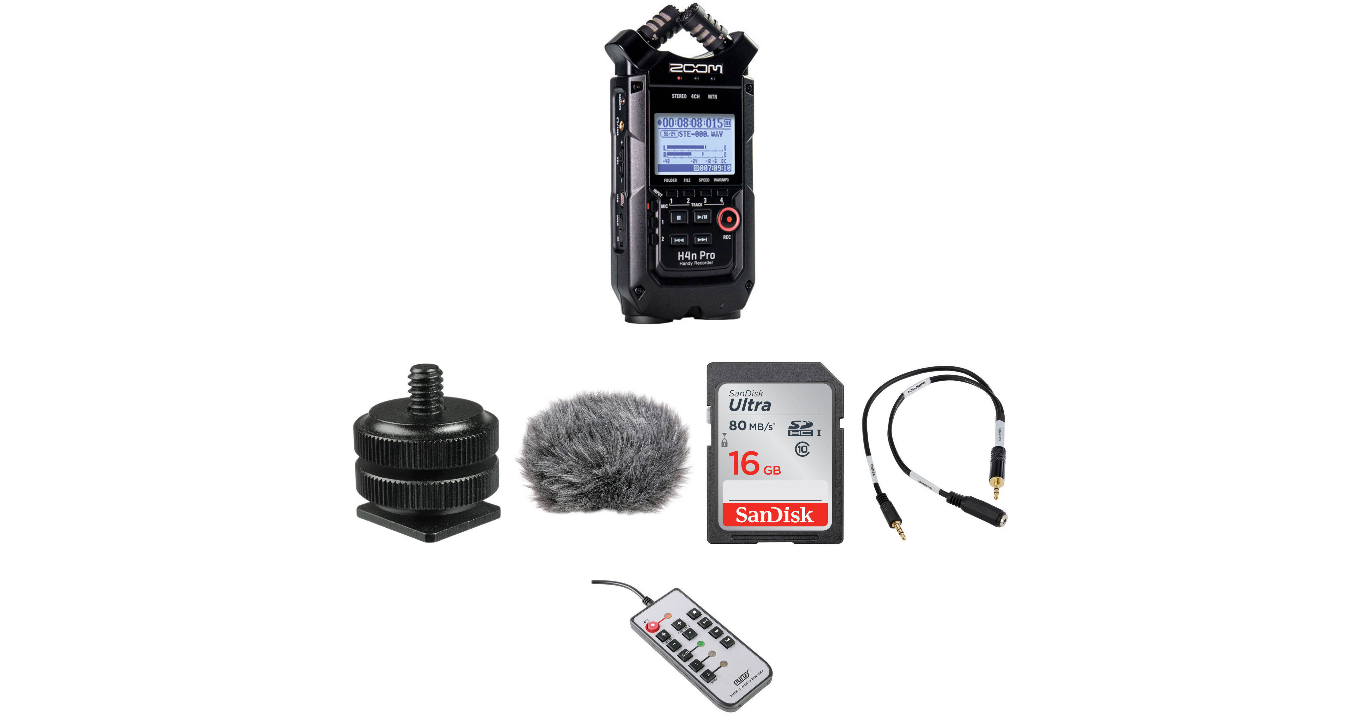 Zoom H4n Pro 4-Input / 4-Track Recorder and On-Camera DSLR Audio Zoom H4n Pro 4-Input / 4-Track Recorder and On-Camera DSLR Audio
