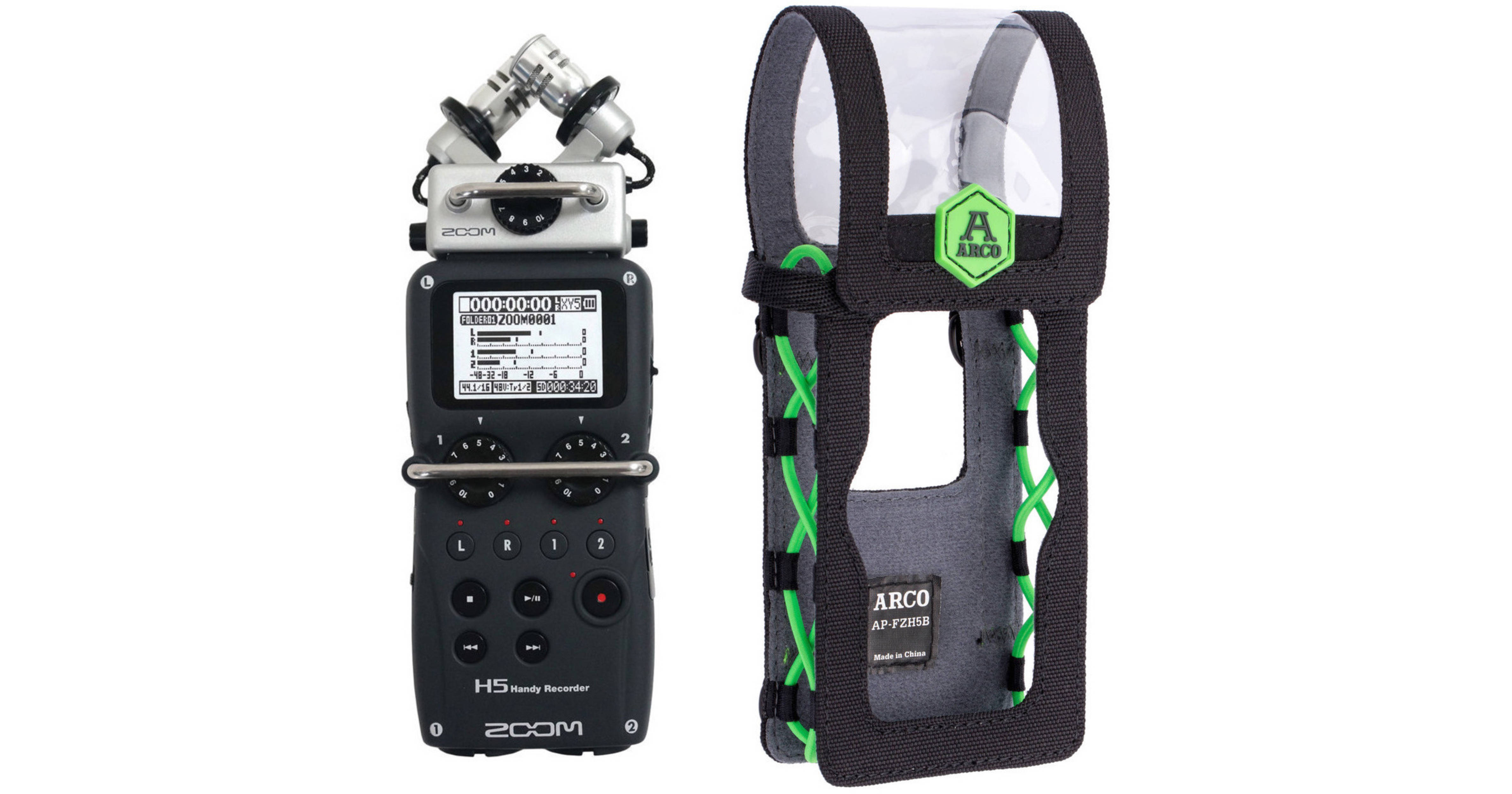 Zoom H5 Handy Recorder with Interchangeable Microphone System