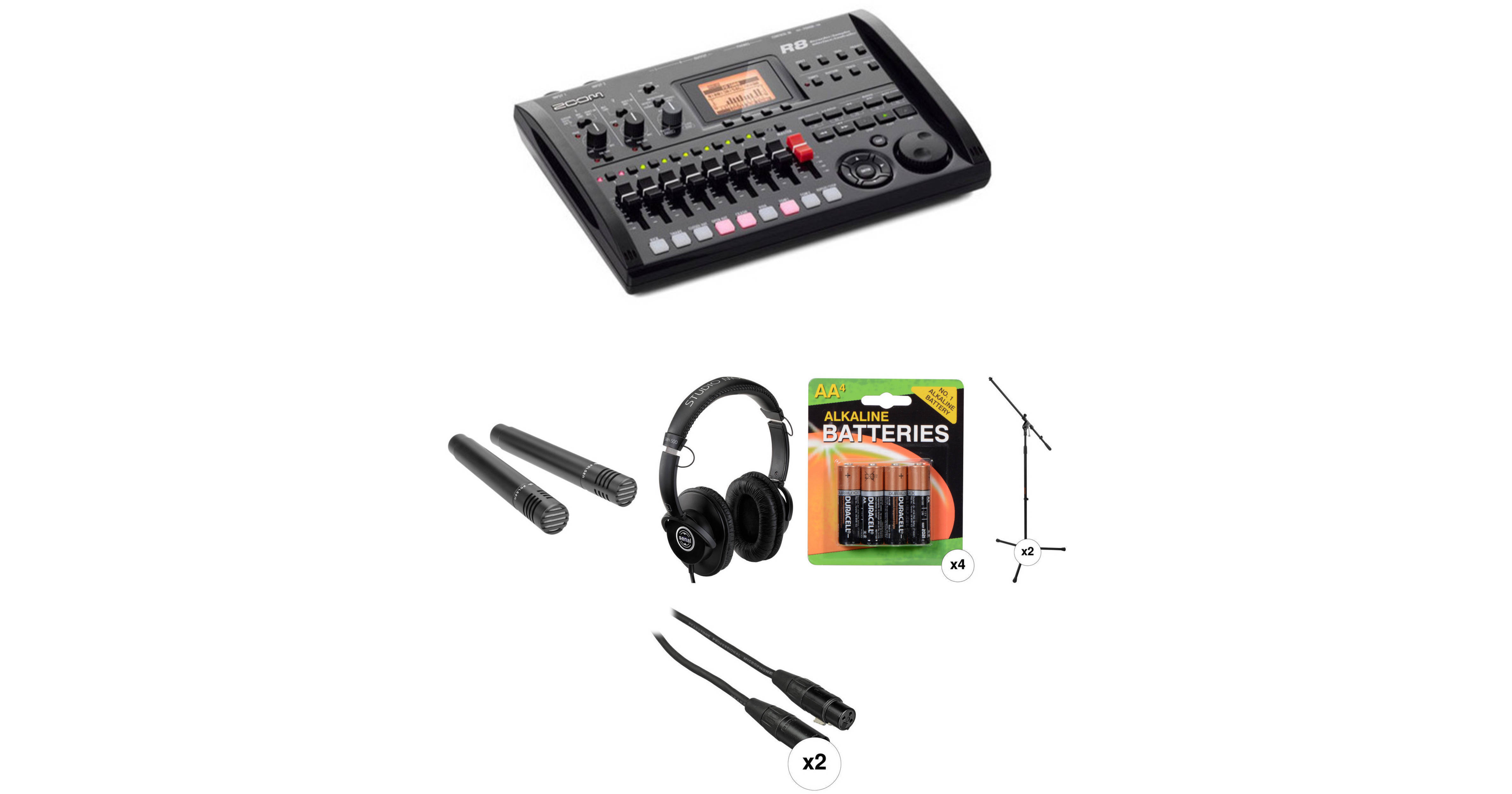 Zoom R8 Recorder/Sampler/Drum Machine and Stereo-Mic Recording Zoom R8 Recorder/Sampler/Drum Machine and Stereo-Mic Recording