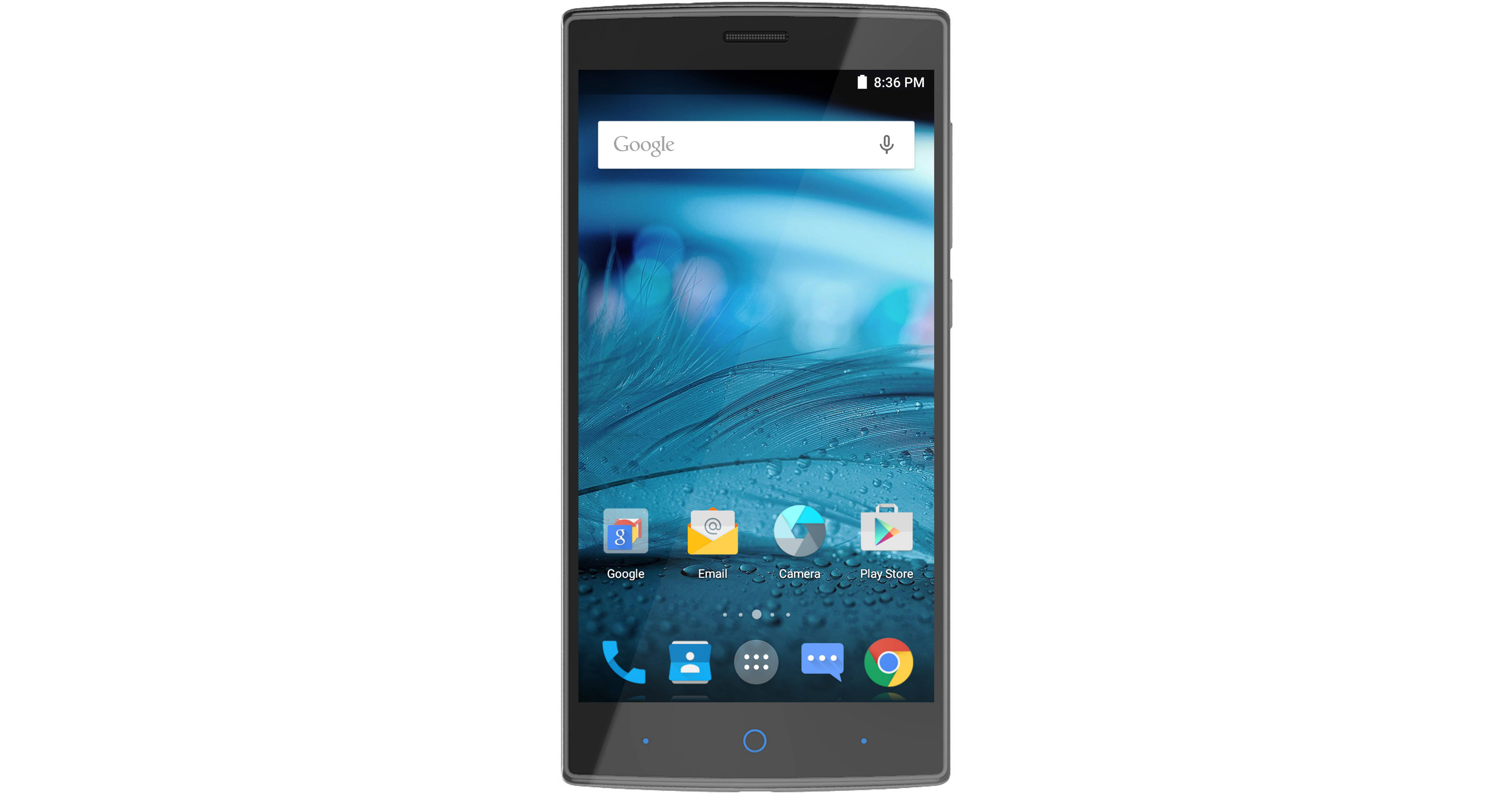 ZTE ZMAX 2 16GB Smartphone (Unlocked, Titanium) Z2G111 B&H Photo