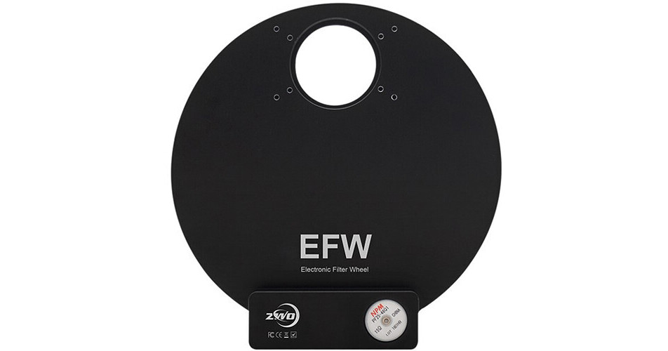 ZWO Electronic Filter Wheel ZWO-EFW-7X2 B&H Photo Video