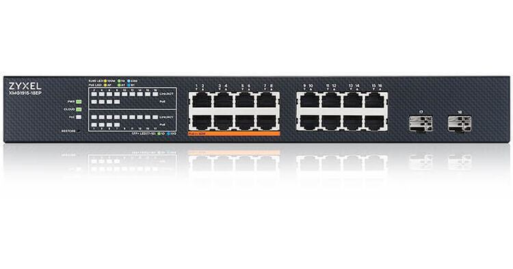 ZyXEL XMG1915-18EP 16-Port 2.5G PoE++ Compliant XMG1915-18EP B&H