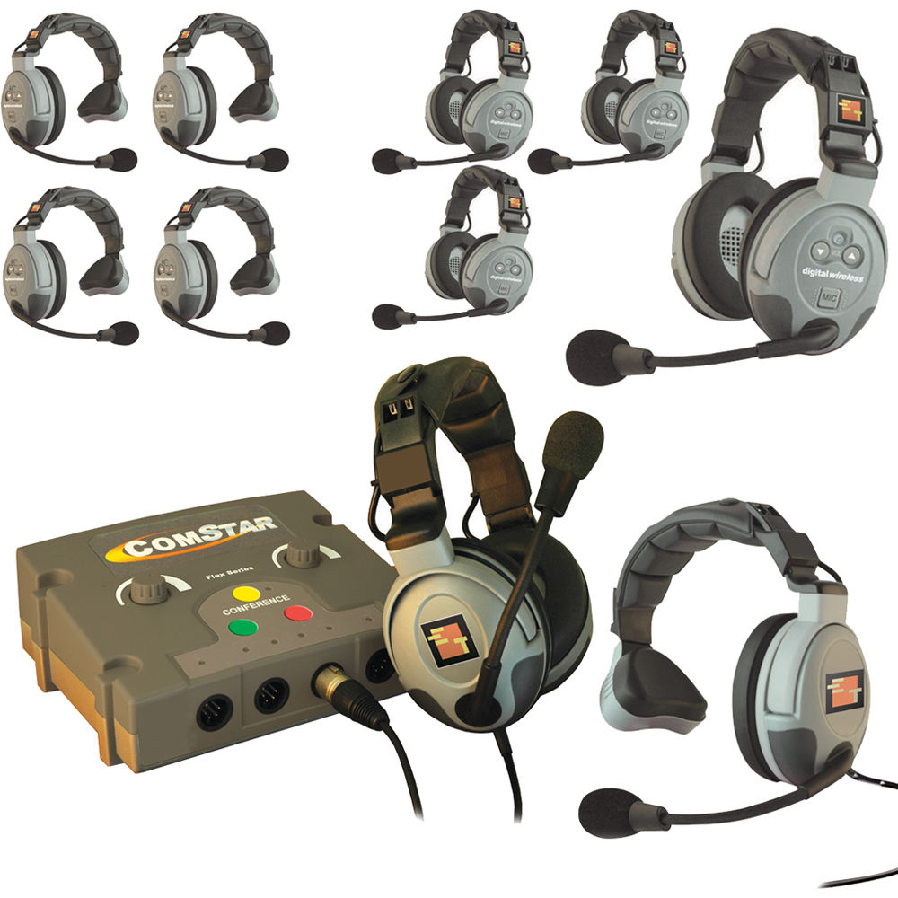 Eartec COMSTAR Flex Max Series 10User Full Duplex FLEX10 B&H