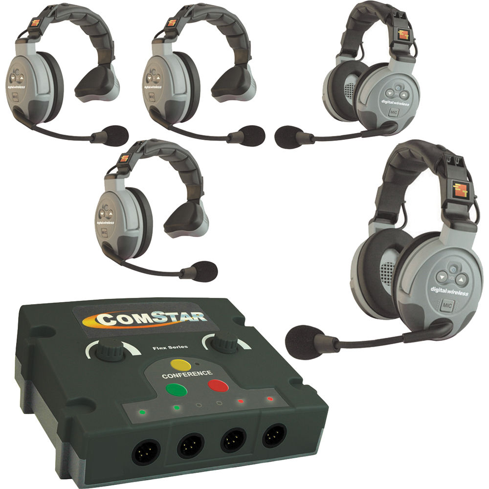 Eartec COMSTAR Flex Max Series 5 User Full Duplex Intercom
