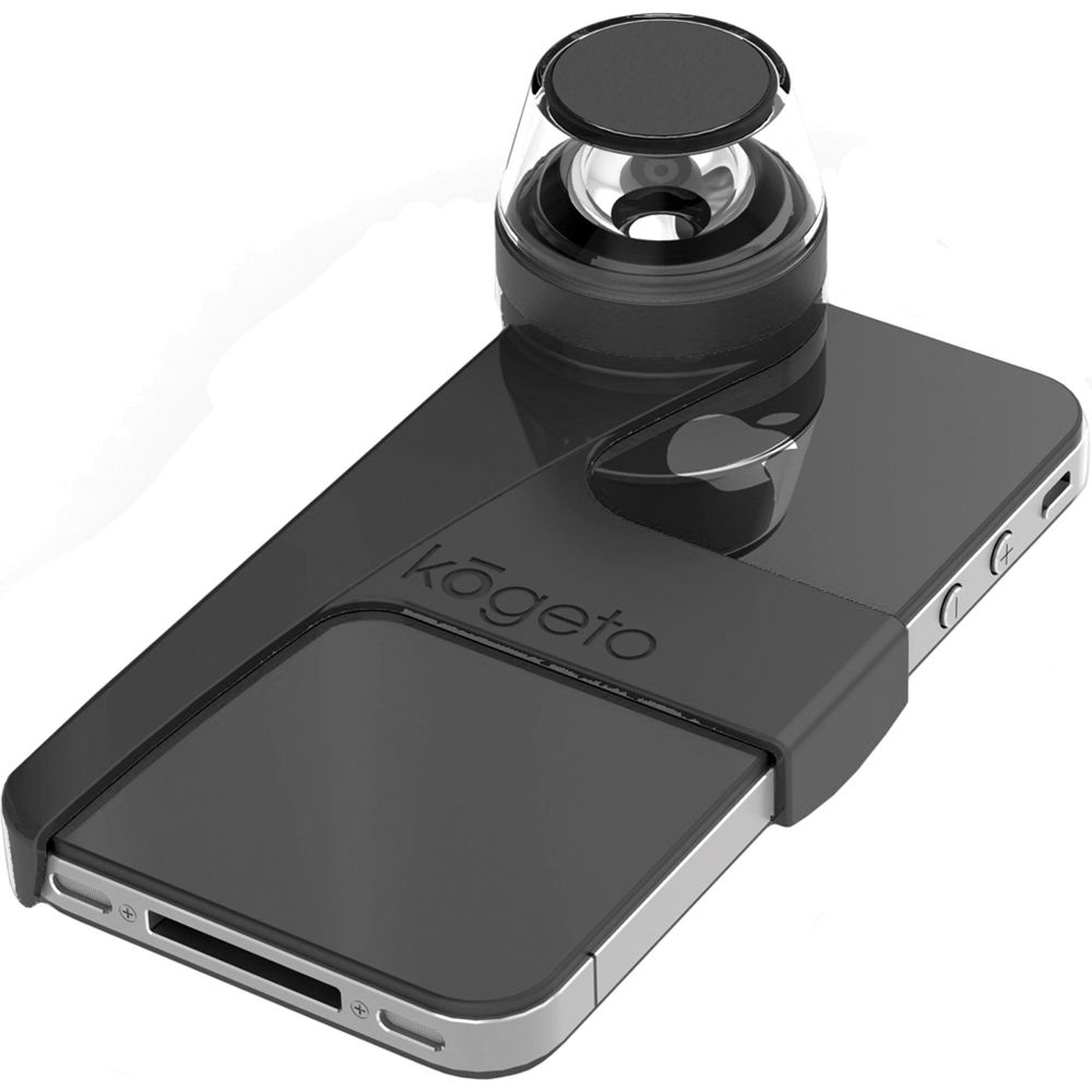 Kogeto Pitch Black Dot ICONIC IPhone 4 4S 360 DOT0101EU