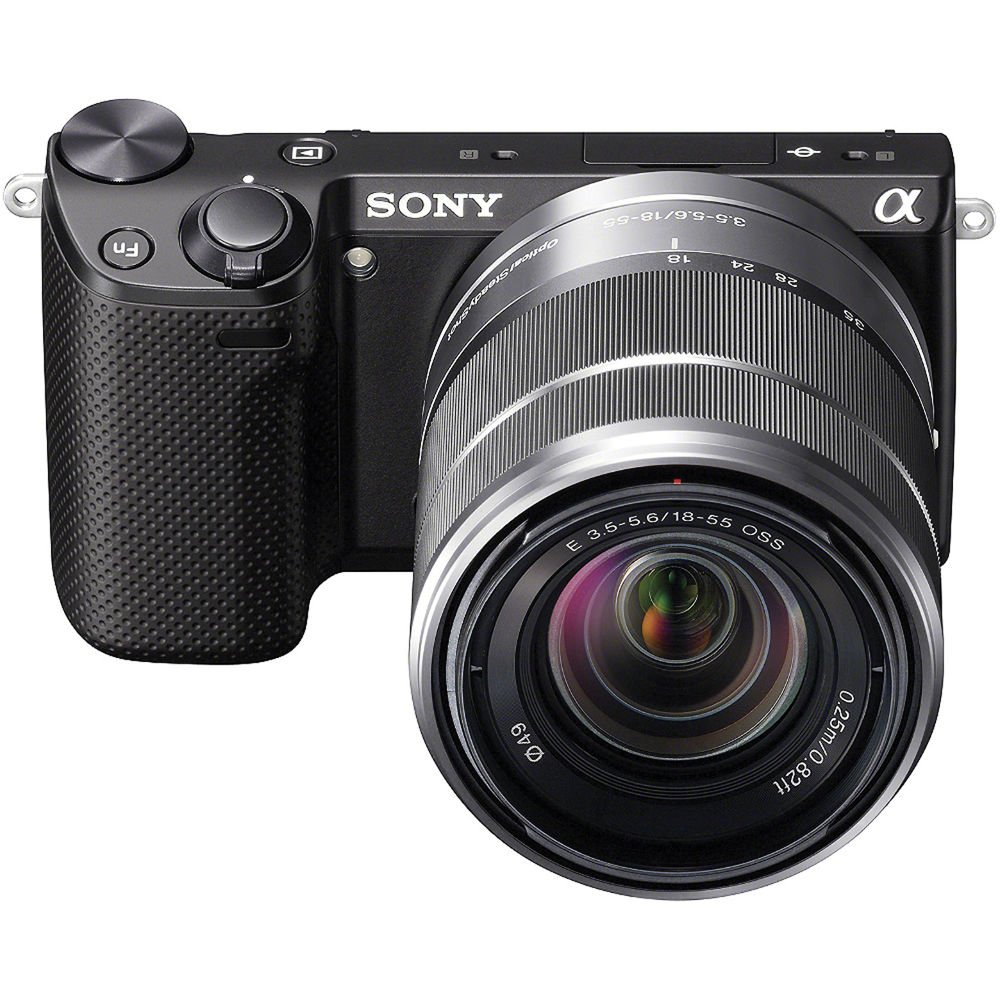 Sony Alpha NEX-5R Mirrorless Digital Camera with 18-55mm