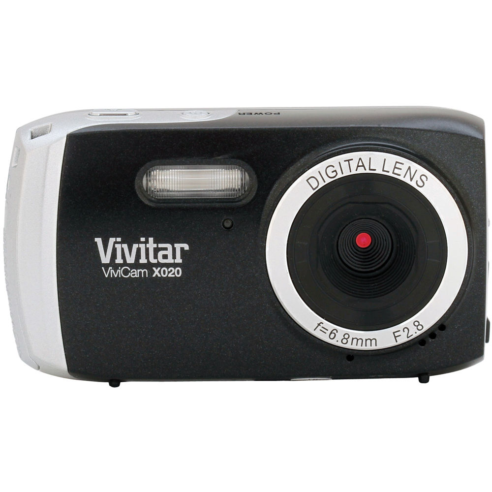 Vivitar ViviCam X020 Digital Camera (Black) VX020BLK B&H Photo