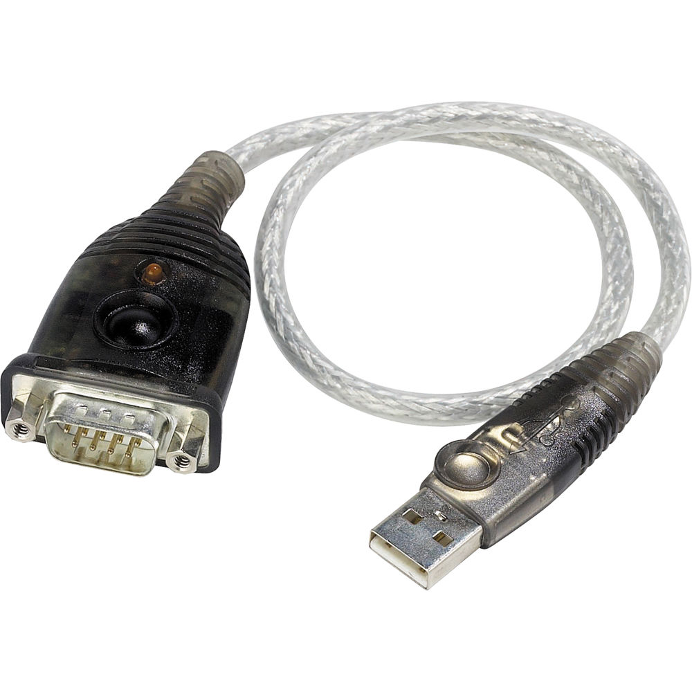 Aten Usb Type A Male To Rs 232db 9 Serial Male Adapter Uc232a 