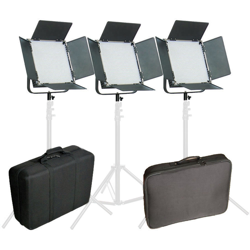 Kit Creamsource Doppio Daylight Pro (forte Puissance, Haute Précision Des Couleurs) Avec Flight Case Rigide – Modèle Démo