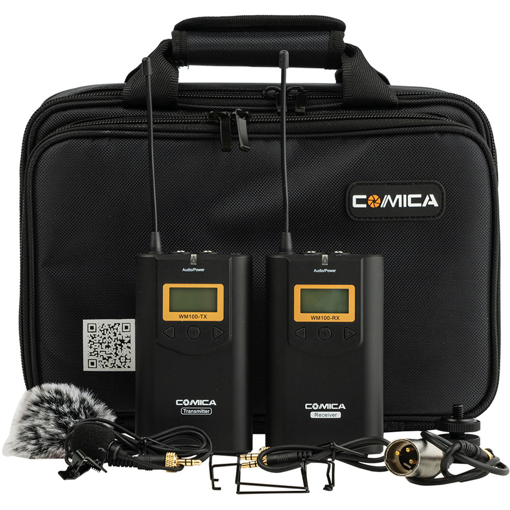 Comica Audio Cvm Wm100 Camera Mount Wireless Omni Cvm Wm100 B H