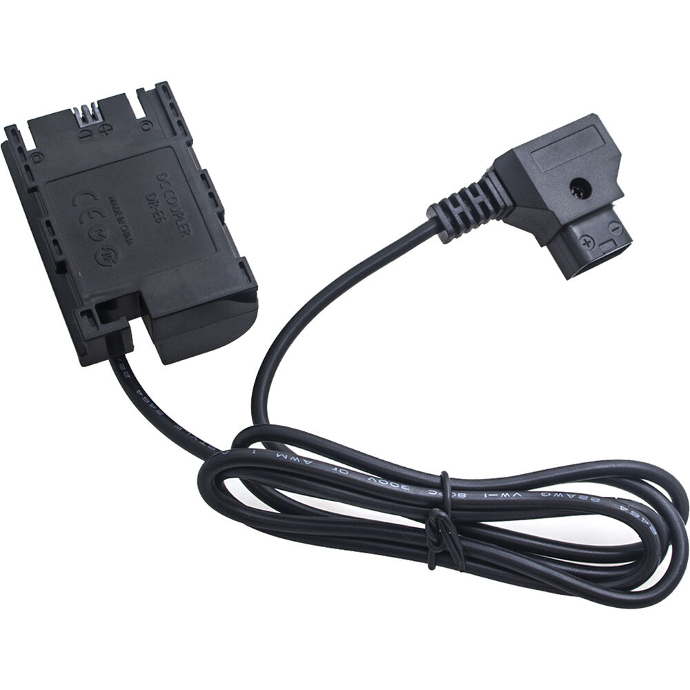 Adattatore Batteria Fittizia D-Tap To LP-E6 Per Canon 5D, 6D, 60D, 7D - Completamente Decodificato
