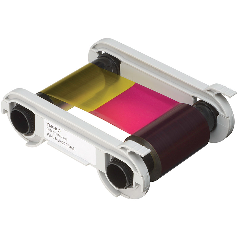 Zenius Color Ribbon Evolis YMCKO 5-Panel Color Ribbon Cassette for Zenius R5F002AAA