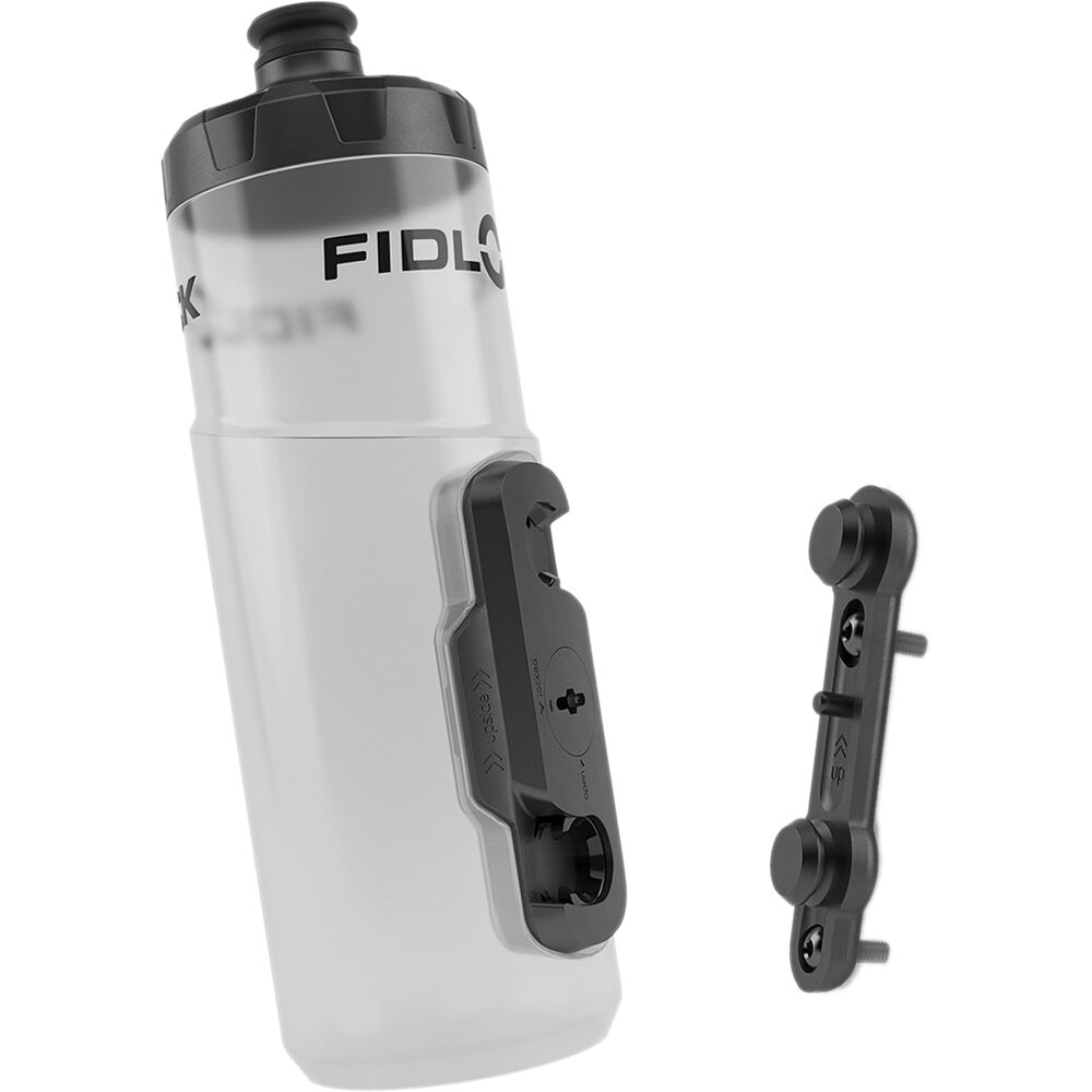 Fidlock x KEEGO Bottle Twist Set 600ml Bike Base Mount - black
