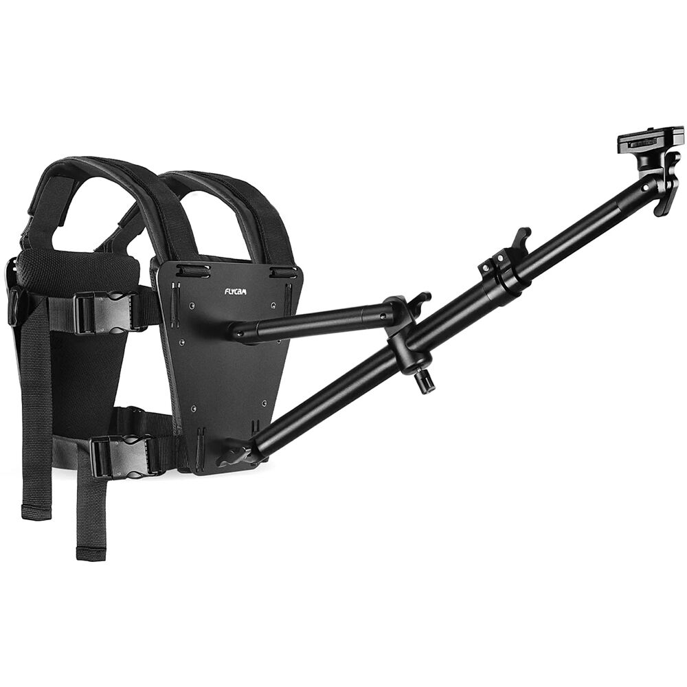 FLYCAM Camvest DSLR – Uprząż do Montażu Kamery z Przodu i z Tyłu, Bez Użycia Rąk. Udźwig do 1.5 kg. Uchwyt Kamery z Perspektywy Trzeciej Osoby do Ujęć POV lub Trzecioosobowych(FLCM-CMVT-011
