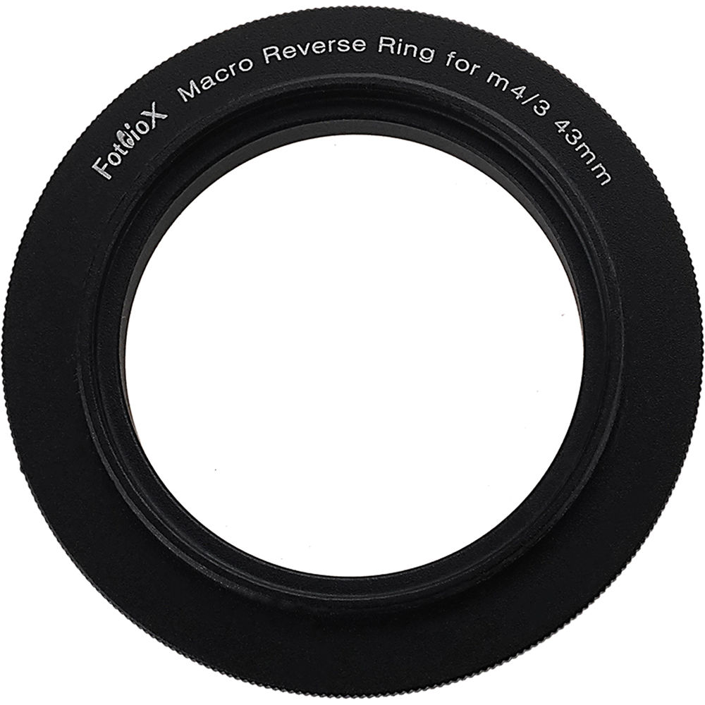 FotodioX 43mm Reverse Mount Macro Adapter REVERSEMOUNT43MMMFT