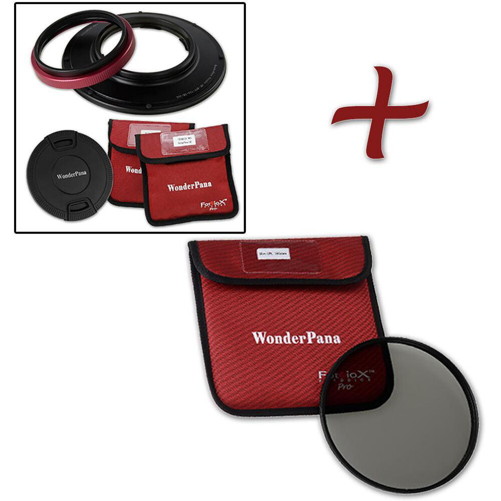 WonderPana 145 sistema Core & Lens Cap – 145 mm Filter Holder for the Canon 14 mm Super Wide Angle EF F/2.8L II USM Lens (Full Frame 35 mm