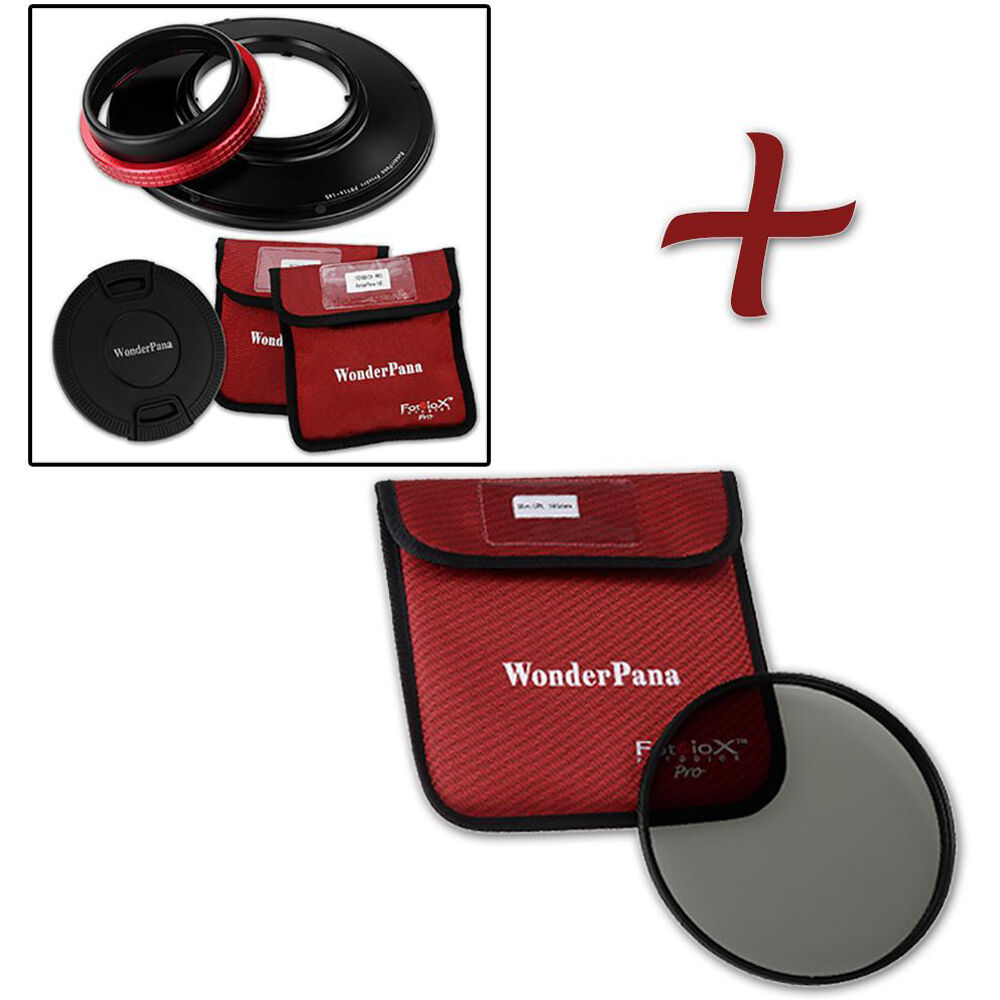 Sistema Portafiltri WonderPana 145 Core Per Canon 14mm F/2.8L II USM: Tappio E Supporto In Alluminio Per Filtri Rotondi 145mm - 2