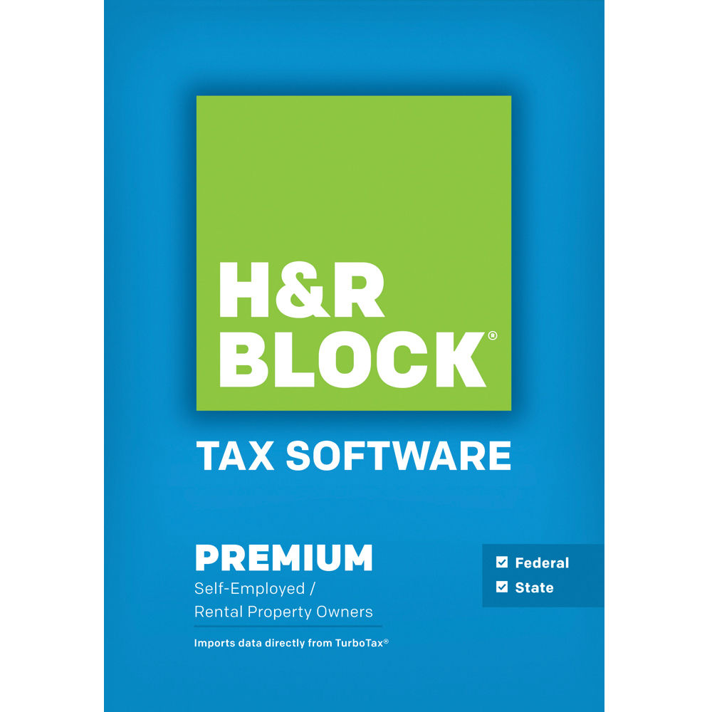 H&R Block 14 Premium Federal + State (Download, Mac) 1526800-14