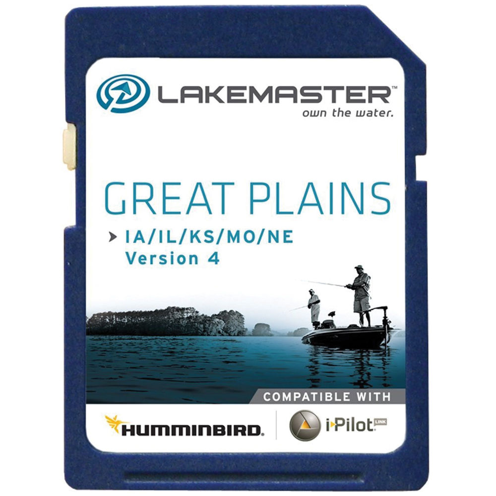 Humminbird Great Plains LakeMaster PLUS GPS Map Card 600017 3