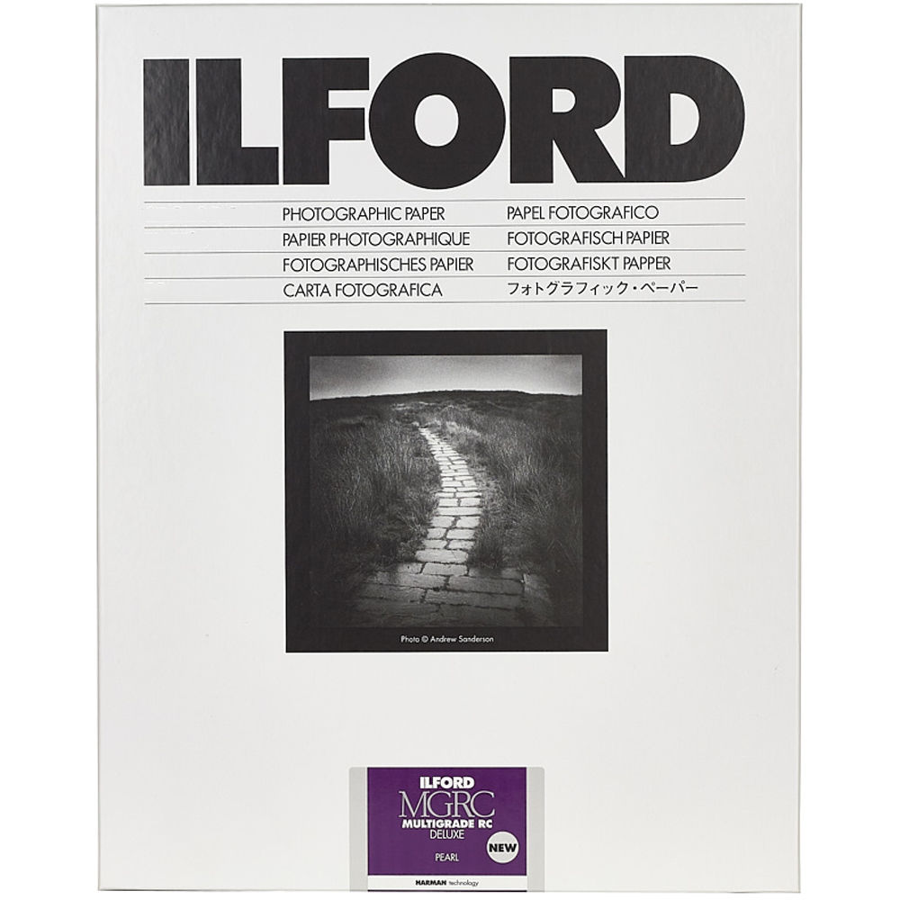 Papier Photo Ilford Multigrade RC Deluxe 5x7 Pouces - 100 Feuilles - Glossy - Neuf