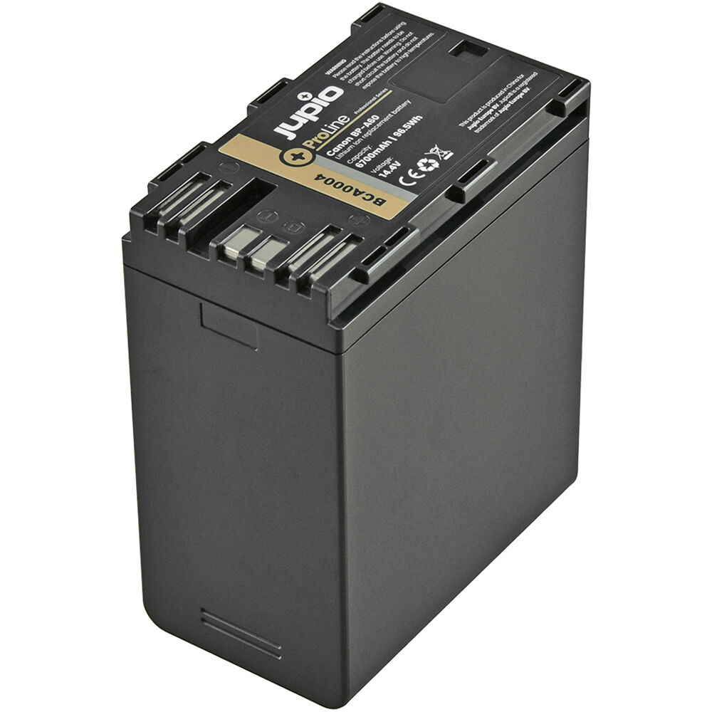Batteria Jupio BP-828 Per Videocamera – Ioni Di Litio 2670 MAh, 3 Anni Di Garanzia, Colore Nero