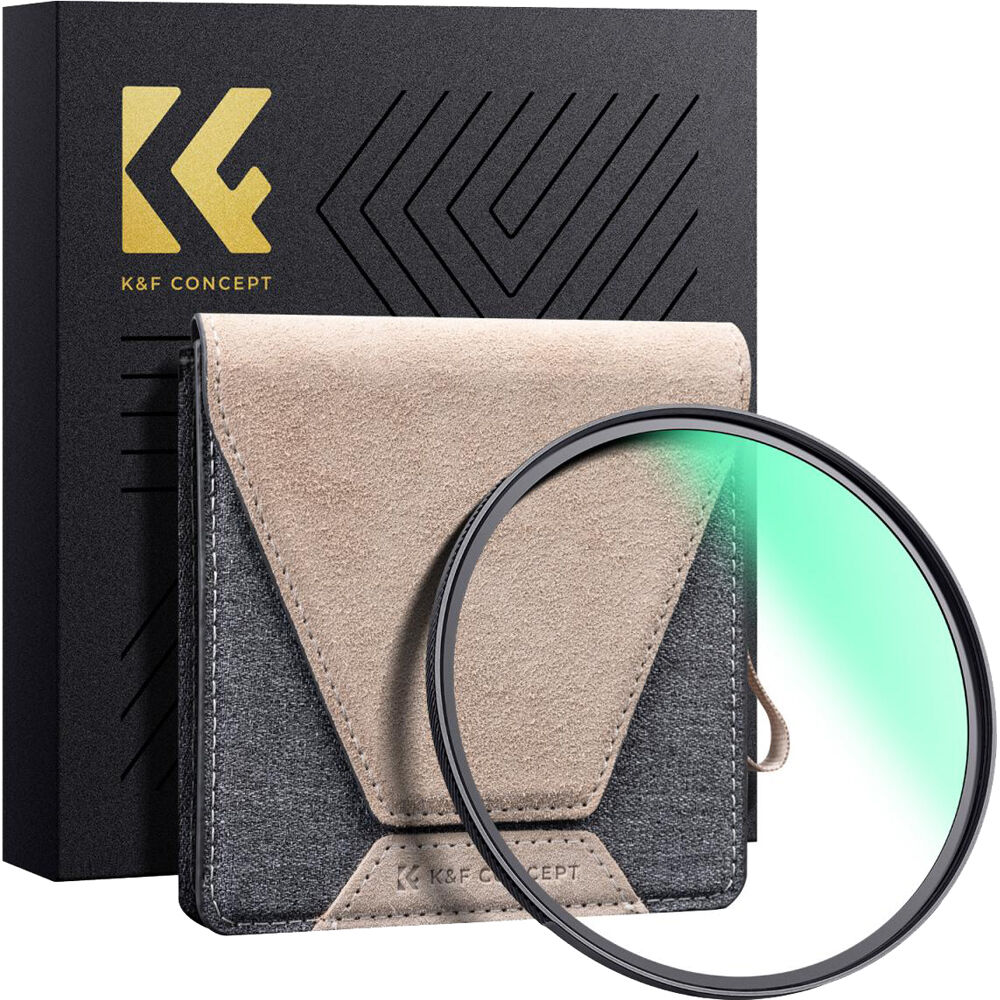 K&F Concept Nano-X Uv-Beschermingsfilter, 55 Mm Beschermend Optisch Glasfilter Met 28 Lagen Nanocoating Voor 55 Mm Lenzen