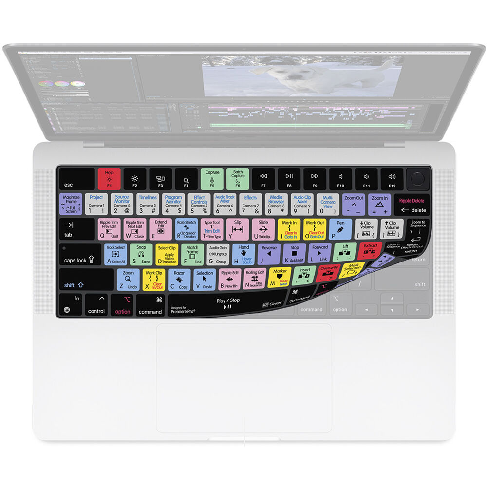 KB Covers Premiere Pro Keyboard Cover for MacBook Pro 14" PR-MBF