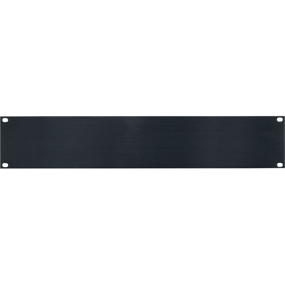 Lowell Manufacturing Rack Panel-Blank-2U, Flat AFPB-2 B&H Photo