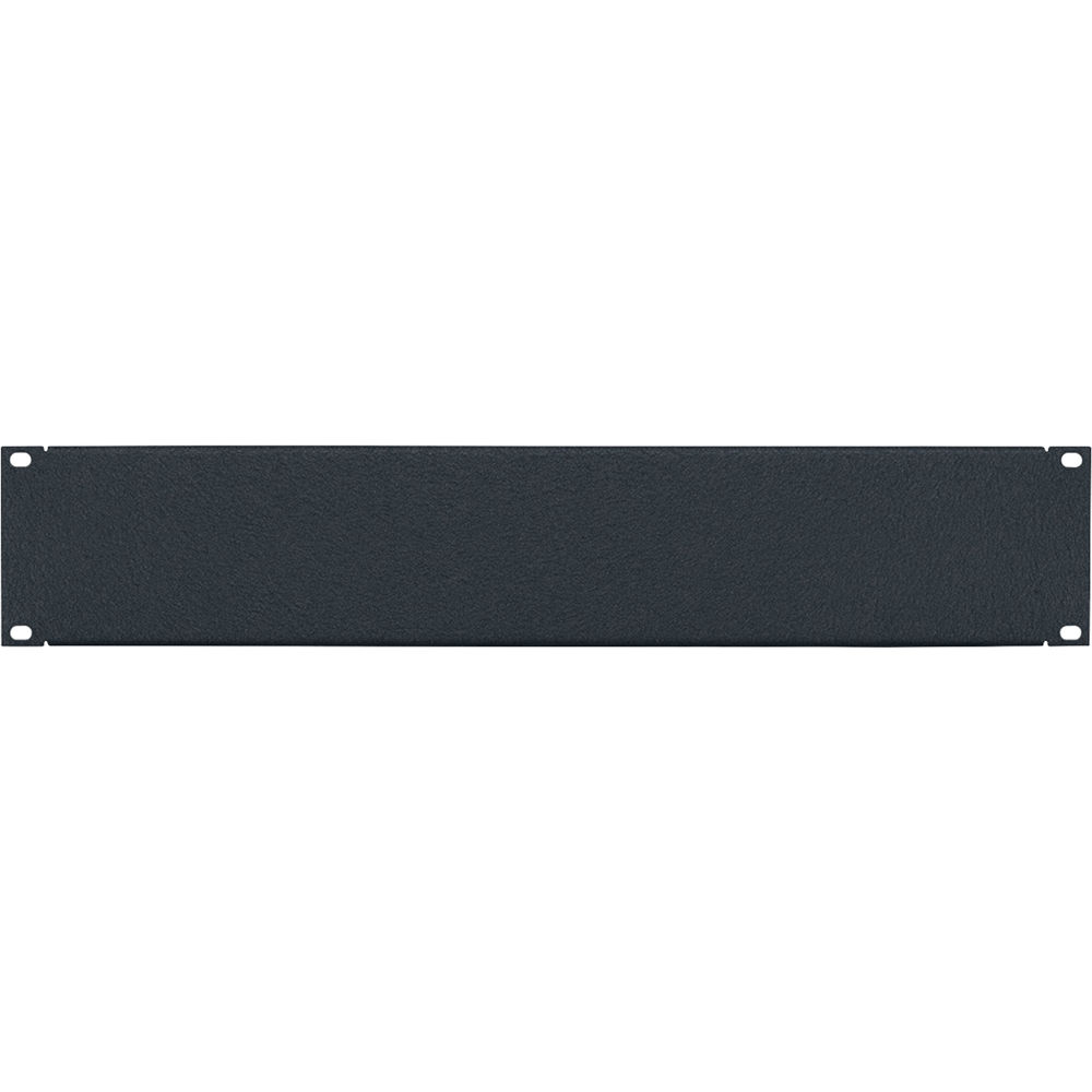 Lowell Manufacturing Rack Panel-Blank-2U, 16Ga Flanged AP-2CC